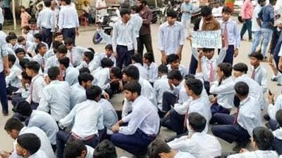 The earlier directives had coincided with #SchoolThikKaro (fix the government schools) campaign on social media as well as student protests over poor school facilities in different parts of UP over the last two weeks. (REPRESENTATIVE IMAGE) The earlier directives had coincided with #SchoolThikKaro (fix the government schools) campaign on social media as well as student protests over poor school facilities in different parts of UP over the last two weeks. (REPRESENTATIVE IMAGE)
