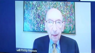 Dr. Phillip Resnick, a forensic psychiatrist, testified in a murder trial through a video link. He has a history of working on cases involving infamous criminals. (AP) Dr. Phillip Resnick, a forensic psychiatrist, testified in a murder trial through a video link. He has a history of working on cases involving infamous criminals. (AP)