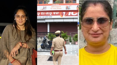 Police sealed the crime scene where A 37-year-old woman banker was killed by her husband who is also a banker right in front of The Bank where the victim worked. Police sealed the crime scene where A 37-year-old woman banker was killed by her husband who is also a banker right in front of The Bank where the victim worked.