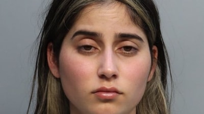Meliza Campos-Sanchez posted videos of setting a fire in her kitchen and pouring wax on her children. (miamidade.gov) Meliza Campos-Sanchez posted videos of setting a fire in her kitchen and pouring wax on her children. (miamidade.gov)