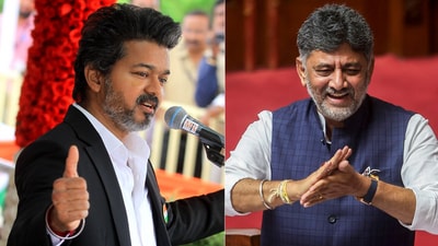 Mekedatu dam row heats up: Shivakumar assures TN, DMK questions Vijay’s "silence" Mekedatu dam row heats up: Shivakumar assures TN, DMK questions Vijay’s "silence"