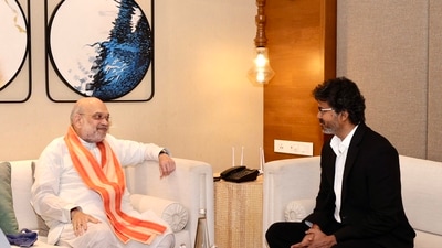 Union Home Minister Amit Shah with Tamil Nadu Chief Minister Thiru C. Joseph Vijay. (@AmitShah X)