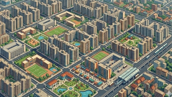 Navi Mumbai real estate: A NRI has taken to Reddit to seek views on his decision to sell his 2BHK apartment in Navi Mumbai before his housing society undergoes redevelopment (Picture for representational purposes only) (Gemini Generated Photo)