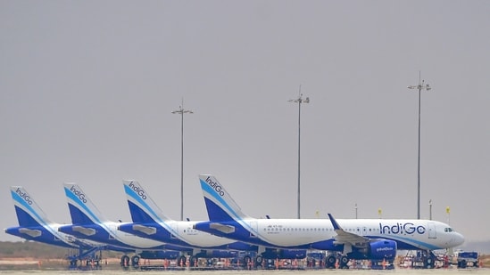 Domestic air passenger traffic declined in July, with IndiGo retaining its market lead and recording the highest on-time performance among scheduled domestic airlines (PTI/Representational image)