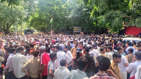 ‘Reservation Hatao Andolan’ protest LIVE updates: Protesters have gathered at Jantar Mantar. ‘Reservation Hatao Andolan’ protest LIVE updates: Protesters have gathered at Jantar Mantar.