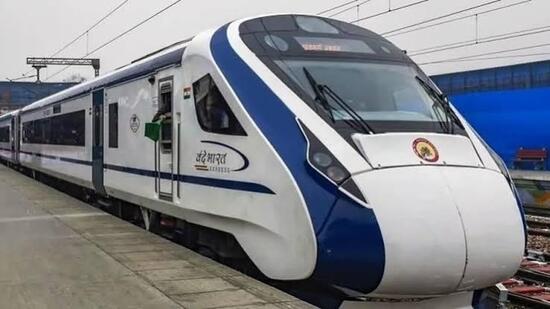 The direct Vande Bharat train between the twin cities of Jammu and Kashmir came in April this year, nearly 10 months after the launch of the service between Srinagar and Katra by the PM. (HT File)