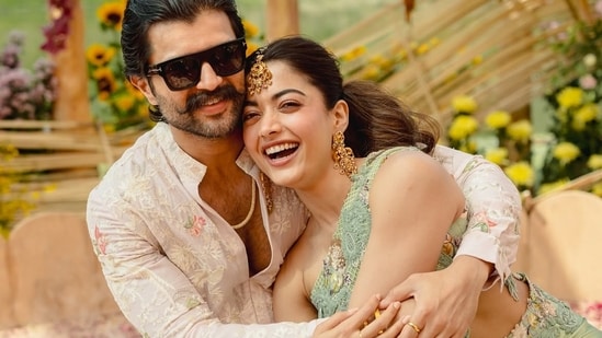 Vijay Deverakonda and Rashmika Mandanna married earlier this year after dating for a while.
