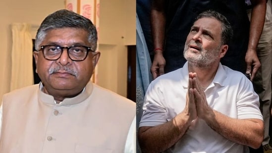 Ravi Shankar Prasad has slammed Rahul Gandhi after his sit-in outside the Sansad Marg police station.