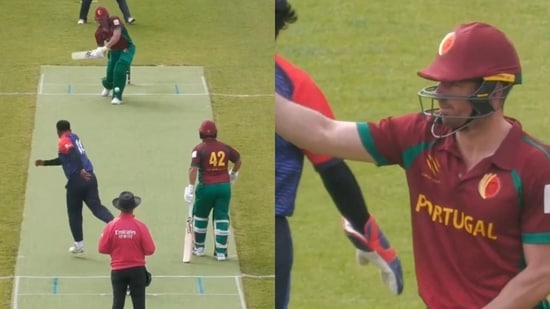 Moises Henriques scored a T20I century for Portugal.