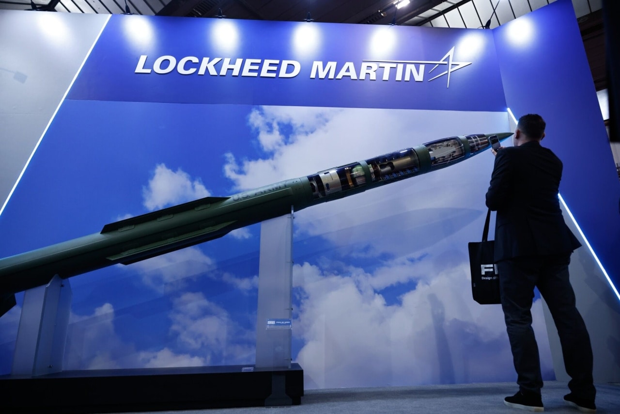 A replica of a PAC-3 Missile Segment Enhancement (MSE) on exhibit in Belgium earlier this year. Lockheed Martin said it increased production of the interceptors last year by 20% from the year before. A replica of a PAC-3 Missile Segment Enhancement (MSE) on exhibit in Belgium earlier this year. Lockheed Martin said it increased production of the interceptors last year by 20% from the year before.