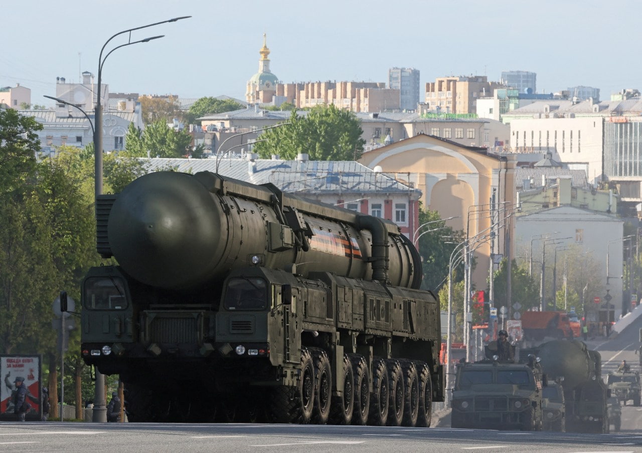 An intercontinental ballistic-missile system on display as part of a military parade in Moscow last year. Russia’s missile production has surged since 2022. An intercontinental ballistic-missile system on display as part of a military parade in Moscow last year. Russia’s missile production has surged since 2022.