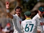 Mitchell Starc dismantled the Bangladesh top order in the second Test match.(AFP)