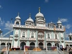 The Nanaksar Gurdwara Gursikh Temple in northeast Edmonton, Alberta, Canada, on Friday, Aug. 21, 2026.