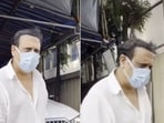 Govinda was spotted at a hospital.