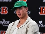 Joe Burrow emphasized the pressure he believes everyone inside Bengals should feel.(AP Photo)