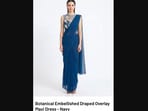 A saree listed as a "maxi dress" on an American fashion label's website. 