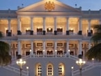 The palace in the shape of a scorpion: Here's a virtual tour of the magnificent Taj Falaknuma Palace in Hyderabad. (Pics: Tripoto.com, Facebook/ nizamsofthedeccangroup and Tajhotels.com)
