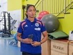 Bengaluru: Indian women cricket team captain Harmanpreet Kaur during a training session at the BCCI Centre of Excellence, in Bengaluru, Karnataka, Sunday, Aug. 9, 2026. (PTI Photo/Shailendra Bhojak)(PTI08_09_2026_000255B)(PTI)