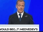 Vladimir Putin and Dmitry Medvedev have delivered a fiery message to Ukraine and its Western backers as Moscow presses ahead with its military campaign. 