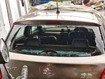The Thursday evening attack at Jatta village in Amritsar’s Ajnala sub-division also left the house and a car damaged. (HT)