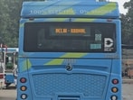The five buses will make 10 trips daily in both directions, linking the two cities. (HT Photo)
