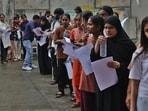 Earlier on Saturday, NTA said that the AIAPGET exam for 49 candidates at a Jaipur centre will be rescheduled to September 1, 2026, as they could not complete their exam due to a power failure.(Praful Gangurde/HT Photo)