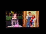 Leah Ashe (L) and Megan Plays with her ex-husband and child (R)(Leah Ashe Instagram and MeganPlays Instagram )