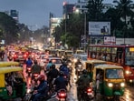Bengaluru traveller’s airport commute takes over two hours after rain.