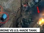 Houthi quadcopter hits Saudi Abrams? Video shows tank engulfed in flames
