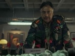 Manu Rishi Chadha as Pervez Musharraf in Netflix's Operation Safed Sagar.