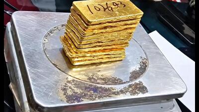 10 kg gold seized by Kannauj police (Sourced)