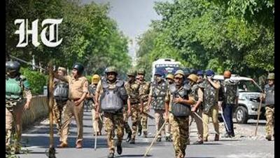 30,000 helmets, PVC shields and lathis each; 1,500 ballistic shields and loud hailers to strengthen force’s law-and-order preparedness (File photo)