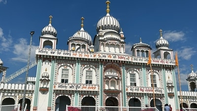 The Nanaksar Gurdwara Gursikh Temple in northeast Edmonton, Alberta, Canada, on Friday, Aug. 21, 2026. (AP) The Nanaksar Gurdwara Gursikh Temple in northeast Edmonton, Alberta, Canada, on Friday, Aug. 21, 2026. (AP)