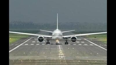 Officials said that during the meeting, the LG emphasised the time-bound operationalisation of the two airports. (HT Photo for representation) Officials said that during the meeting, the LG emphasised the time-bound operationalisation of the two airports. (HT Photo for representation)