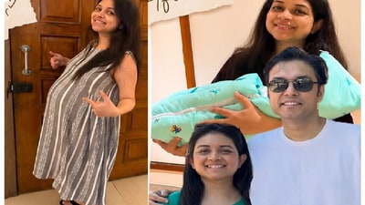 ‘আমার সোনা…’, বয়স সবে ৫ দিন! একরত্তি ছেলের প্রথম ছবি দিলেন অনুপম ঘরণী প্রশ্মিতা ‘আমার সোনা…’, বয়স সবে ৫ দিন! একরত্তি ছেলের প্রথম ছবি দিলেন অনুপম ঘরণী প্রশ্মিতা