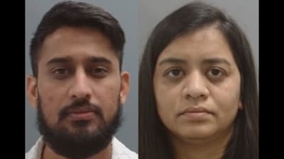 Mugshots of Gajera Prashant and Dhara Bavadiya (Washington County Arkansas) Mugshots of Gajera Prashant and Dhara Bavadiya (Washington County Arkansas)