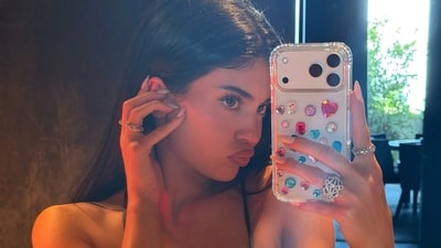 Sparkle-obsessed beauty lovers are already hopping on the trend, but you don't need a celebrity budget to get the look. (Photo: Instagram)