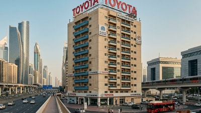 Dubai’s landmark Nasser Rashid Lootah Building, popularly known as the Toyota Building, is set to be demolished in 2027, reports said. (Photo for representational purposes only) (Gemini generated image) Dubai’s landmark Nasser Rashid Lootah Building, popularly known as the Toyota Building, is set to be demolished in 2027, reports said. (Photo for representational purposes only) (Gemini generated image)