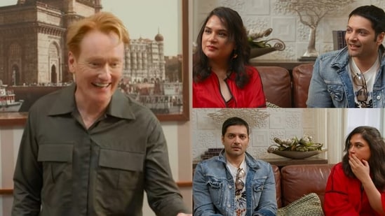 Ali Fazal and Richa Chadha think Conan O'Brien isn't Bollywood material.