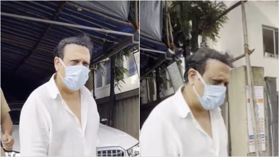 Govinda was spotted at a hospital.