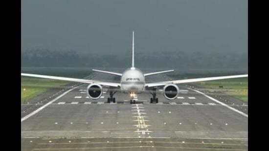 Officials said that during the meeting, the LG emphasised the time-bound operationalisation of the two airports. (HT Photo for representation)
