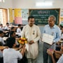 জাতীয় শিক্ষক পুরস্কারে ভূষিত হচ্ছেন পশ্চিমবঙ্গের দুই শিক্ষক। (ছবিটি প্রতীকী, সৌজন্যে ন্যানো ব্যানানা দিয়ে তৈরি)