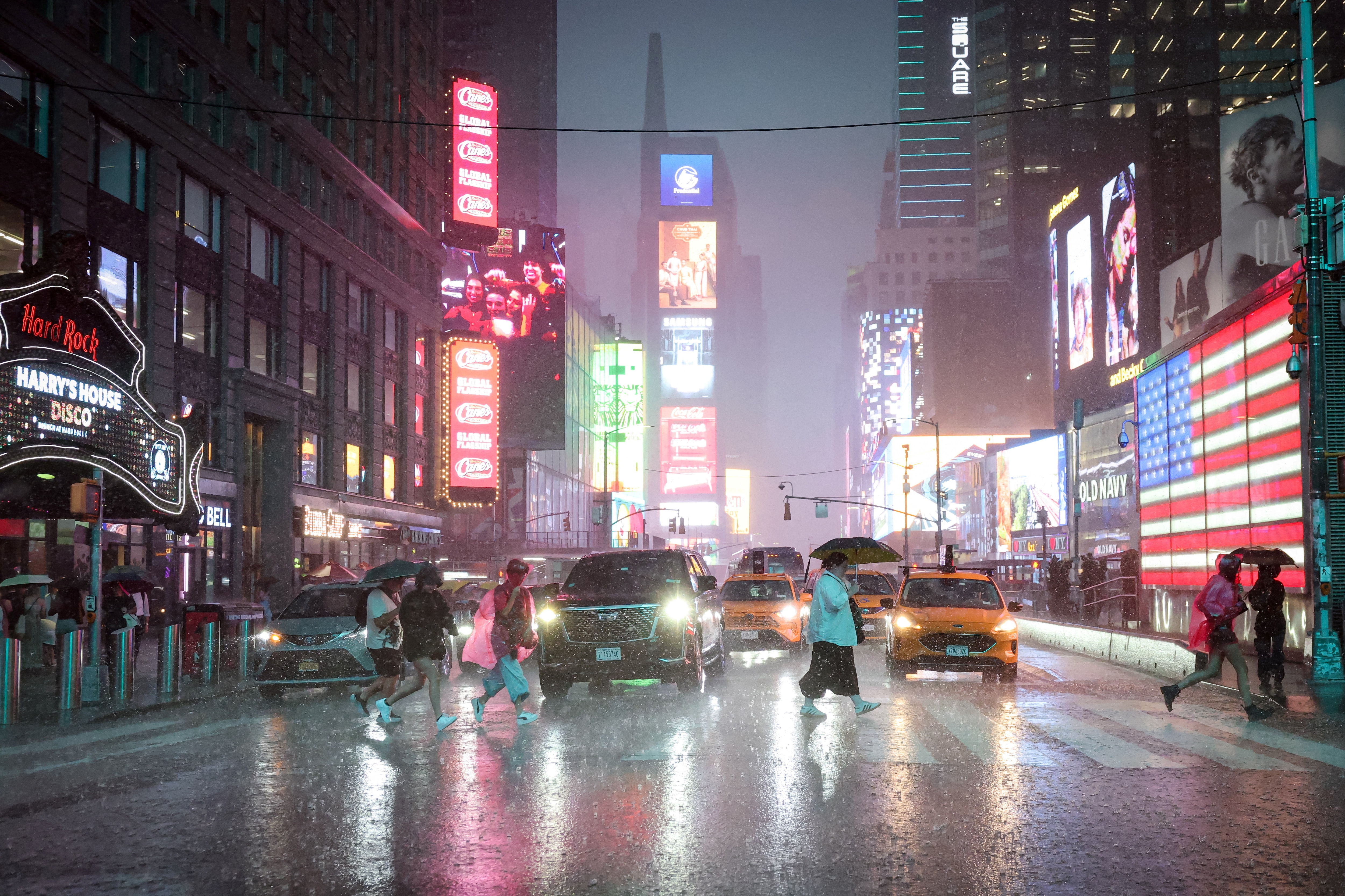 Times Square, in New York. (Reuters)