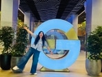 A Google employee reflected on the sacrifices, long workdays and perseverance that had shaped her career journey.(LinkedIn/Niharika Agarwal)