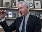 Bill Ackman is betting beyond AI with six new stock picks, while dumping Alphabet, Universal Music Group and Hertz.(Bloomberg)