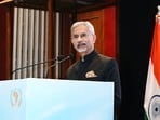 S Jaishankar responded to a question on the Tarique Rahman government’s demand for extraditing Sheikh Hasina by declining to go into the discussions between India and Bangladesh on this issue.(@DrSJaishankar/X)