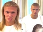 Erling Haaland undergoes a transformation,