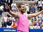 Carlos Alcaraz announced on August 20, 2026 that he will return at the US Open to defend his title(AFP)