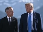 Trump's announcement of fresh tariffs on Canada came after the US president announced that the trade talks between the two neighbors had failed.(AFP)
