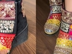 Turn your old boots into festive statement footwear(Instagram)